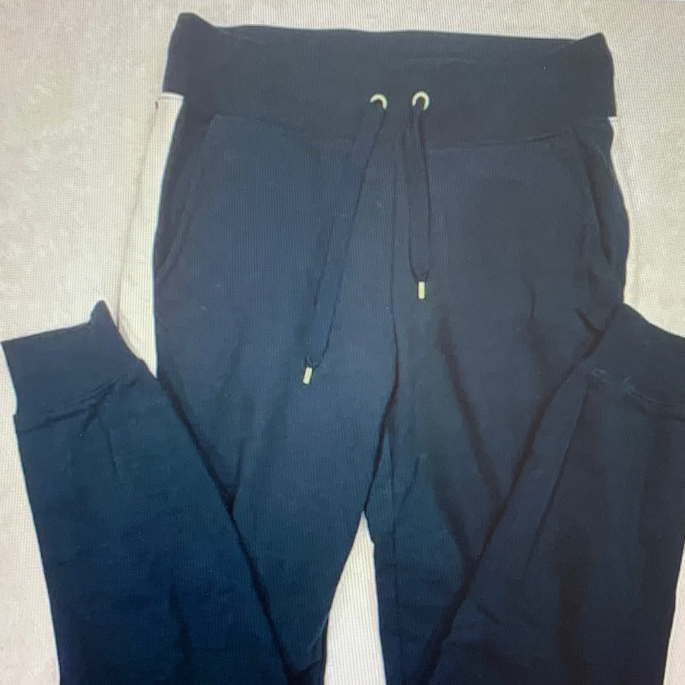 Black Jogger Pants with Drawstring